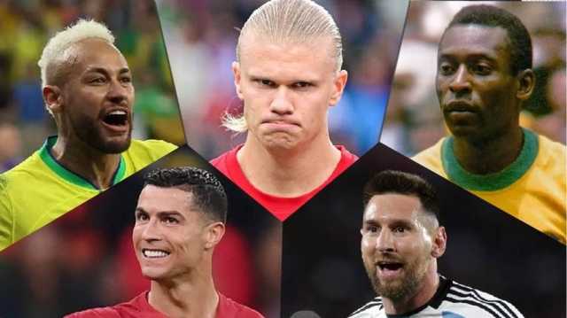 إحصائية مثيرة.. هالاند تفوق على رونالدو وميسي ومبابي دوليا