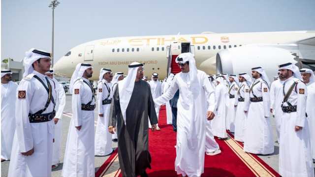 زيارات عربية تضامنية مع قطر بعد الضربة الإسرائيلية.. ابن زايد أول الواصلين (شاهد)