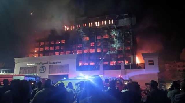 حريق هائل يلتهم مبنى مديرية أمن الإسماعيلية بمصر.. حصيلة أولية للإصابات (شاهد)