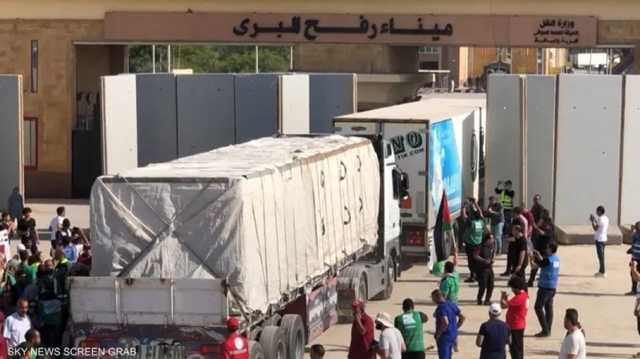 ارتفاع مخاوف فساد شاحنات المساعدات بمصر قبل الدخول لغزة