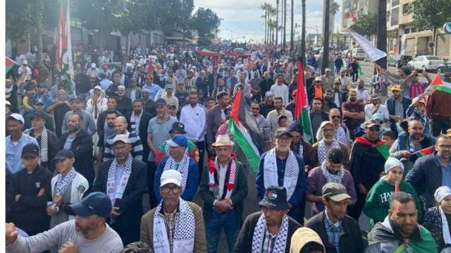 وقفة نسائية في فاس المغربية تضامنا مع غزة والمرأة الفلسطينية (فيديو)