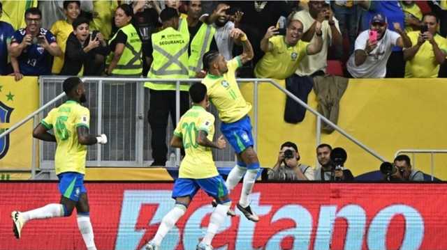البرازيل تكتسح بيرو في التصفيات المؤهلة لمونديال 2026