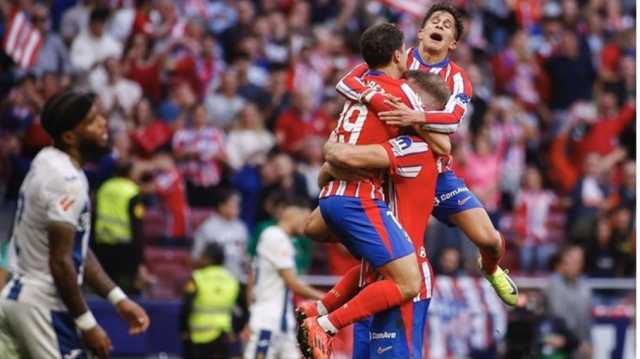 أتلتيكو مدريد يحول تأخره بهدف إلى فوز كبير على ليغانيس