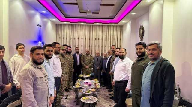 وزير الدفاع السوري يزور عائلة بويضاني المعتقل في الإمارات.. ورسالة من الشرع