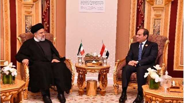 السيسي يلتقي رئيسي في الرياض.. تقارب مصري إيراني بعد فتور سنوات طويلة