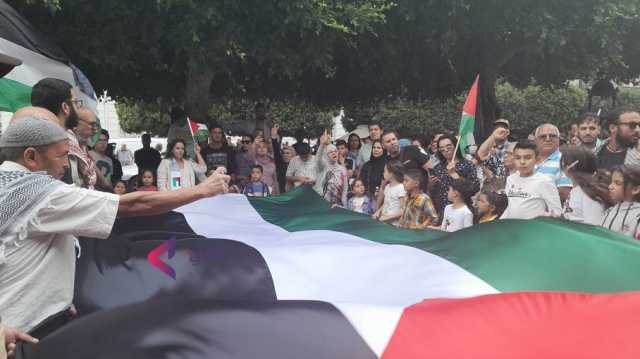 تضامنا مع غزة.. وقفات احتجاجية في تونس تطالب بوقف المجازر بحق الفلسطينيين