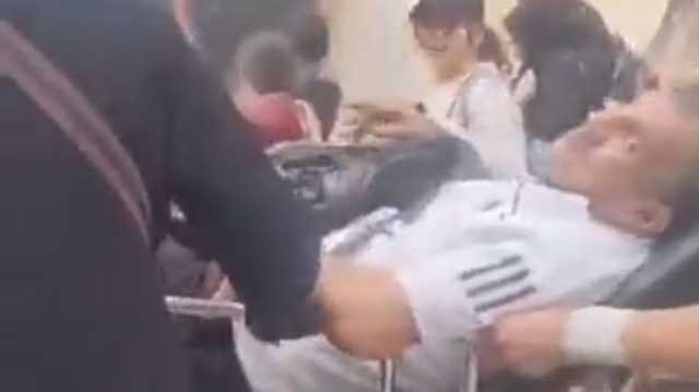 الهلال الأحمر يوثق لحظات نزوح آلاف الفلسطينيين من مستشفى القدس بغزة (شاهد)