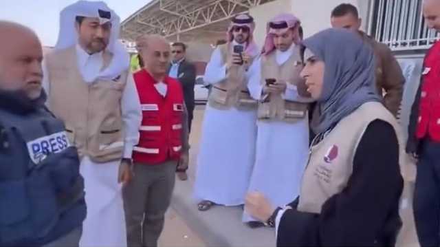 لأول مرة منذ بدء العدوان على غزة وفد قطري يصل إلى القطاع