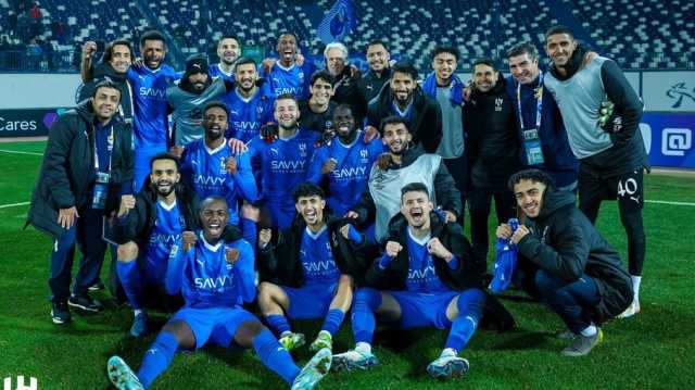 الهلال السعودي يتصدر مجموعته ويبلغ ثمن نهائي دوري الأبطال