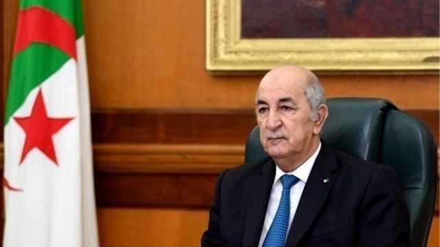 تبون يدعو للتصويت مطلع مارس لتجديد نصف أعضاء البرلمان الجزائري