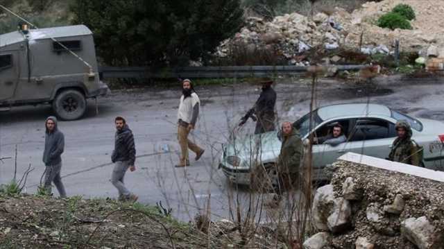 إصابة فلسطيني بجراح وقطع أشجار في الضفة إثر هجوم للمستوطنين (شاهد)