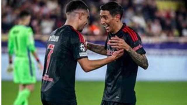 ديماريا يتجاوز رقم ميسي في دوري الأبطال ويقترب من رونالدو (شاهد)