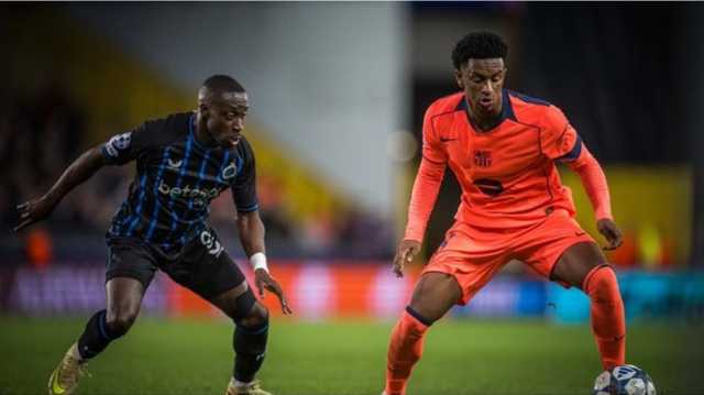 تعادل مثير يحسم مواجهة كلوب بروج وضيفه برشلونة بدوري الأبطال