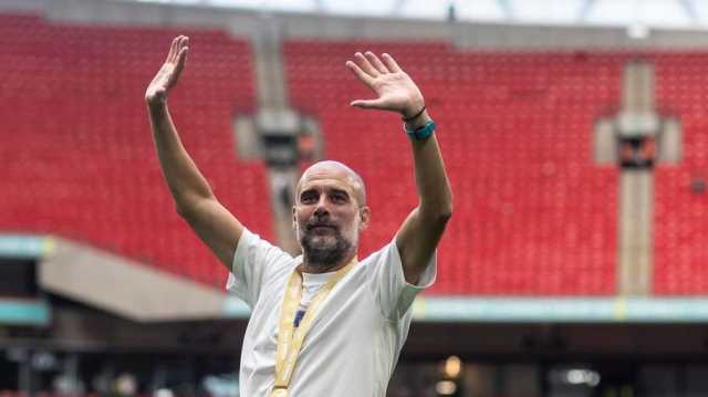 غوارديولا يدعو جماهير برشلونة لدعم فلسطين في مباراة خيرية (شاهد)