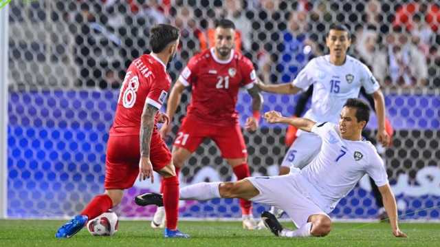 سوريا تكتفي بنقطة وحيدة في مستهل مشاركتها بكأس آسيا
