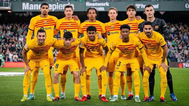 برشلونة يحقق فوزا عريضا على ريال بيتيس في الليغا