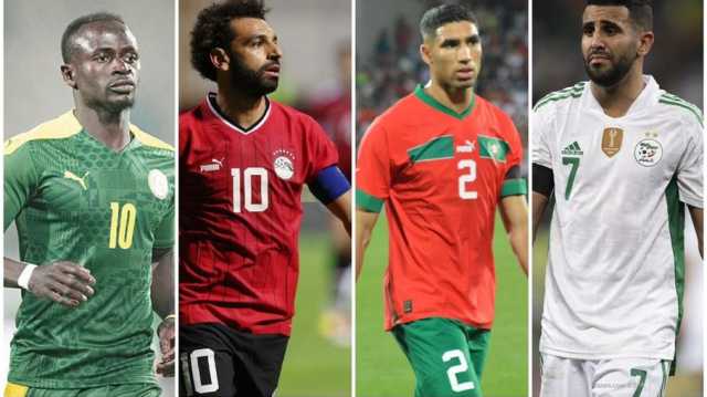 10 نجوم على موعد مع التألق في أمم إفريقيا.. تعرف عليهم