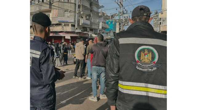 بعد دقائق من دخول وقف إطلاق النار.. الشرطة الفلسطينية تنتشر بقطاع غزة (شاهد)