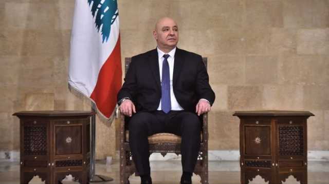 الرئيس اللبناني يبدي تخوفه من عدم التزام إسرائيل من إتمام انسحابها