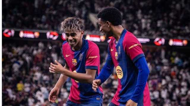 برشلونة يقسو على ريال مدريد بخماسية ويتوج بكأس السوبر الإسباني