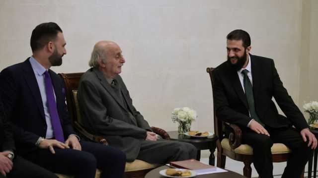 وليد جنبلاط بعد زيارته دمشق: الشرع رجل دولة وأراه رئيسا.. انسوا ماضيه