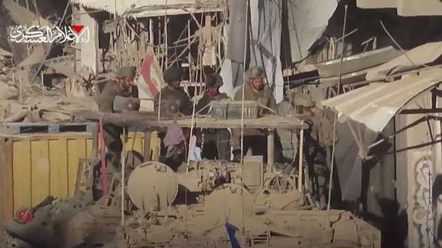 رصاصىة لقناص القسام تردي جنديا على الفور في جباليا (شاهد)