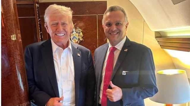 مستشار ترامب اللبناني يلتقي رئيس مستوطنات الضفة.. ماذا دار في اللقاء؟ (شاهد)