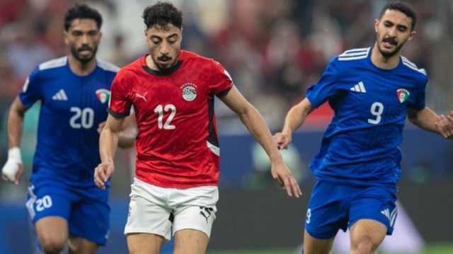 أفشة ينقذ مصر من الخسارة أمام الكويت في بداية المشوار العربي (شاهد)