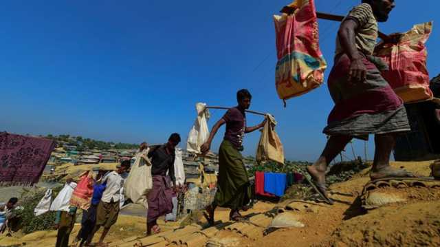 اشتباكات محتدمة في ميانمار تدفع مسلمي الروهينغا للنزوح مجددا