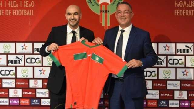 الاتحاد المغربي يحسم رسميا في مستقبل الركراكي مع الأسود