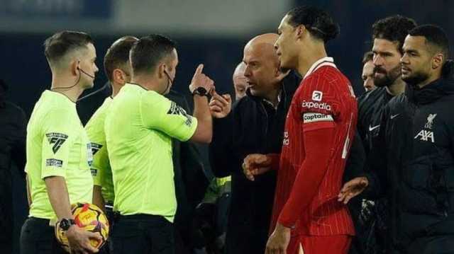 إيقاف مدرب ليفربول سلوت بسبب سلوكه خلال ديربي المرسيسايد