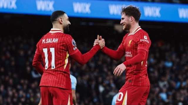 صلاح يقود ليفربول لفوز ثمين على مانشستر سيتي