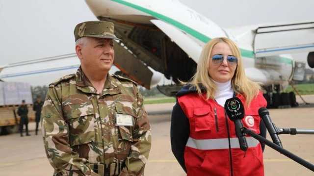 الجزائر ترسل 150 طنا من المساعدات الإنسانية إلى غزة (شاهد)