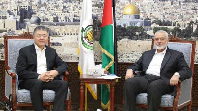 بكين تدعو لوقف فوري لإطلاق النار في غزة.. وسفير صيني يلتقي هنية