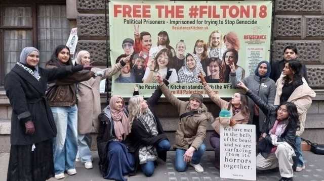Filton18.. من هم النشطاء المعتقلون الذين تسلق الناشط دانيال برج بيغ بن لأجلهم؟