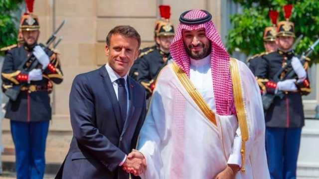 ابن سلمان يبحث هاتفيا مع ماكرون استئناف العدوان الإسرائيلي على غزة