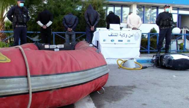 تفكيك شبكة دولية لتهريب المهاجرين عبر البحر في الشلف