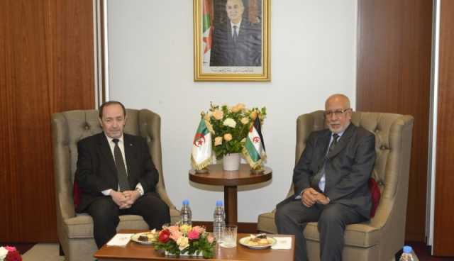 وزير التربية يستقبل من طرف رئيس المجلس الوطني الصحراوي