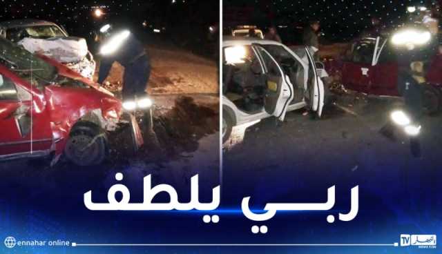إصابة 6 أشخاص جراء حادث مرور بسبدو في تلمسان