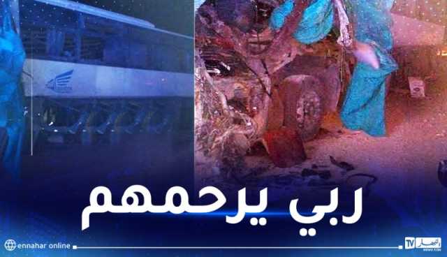 حادث مرور أولاد جلال.. ارتفاع عدد الضحايا إلى 8 قتلى