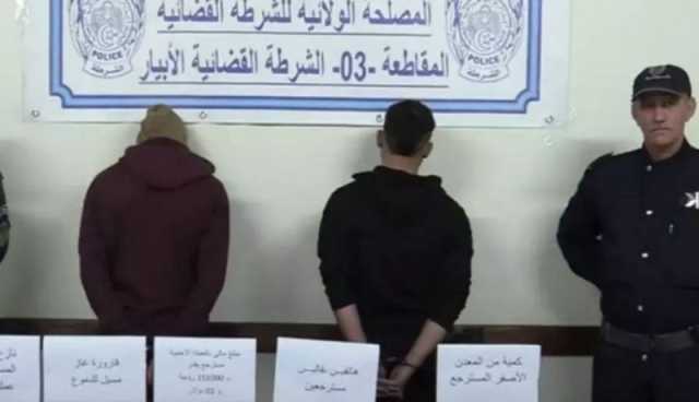 لصوص المنازل بالأبيار في العاصمة بقبضة الامن
