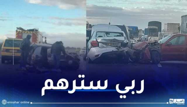 تلمسان: إصابة 7 أشخاص في حادث مرور