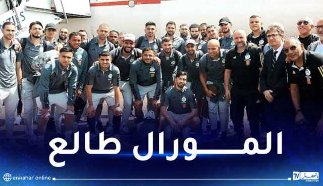 محرز يؤكد جاهزية لاعبي الخضر لتقديم نتائج طيبة