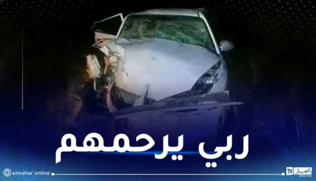الوادي: وفاة شخصين و3 جرحى في حادث مرور بطريفاوي