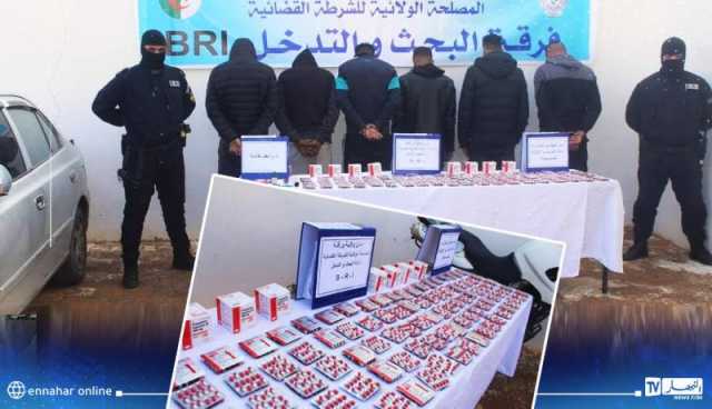 ورقلة.. توقيف 6 أشخاص وحجز 4320 كبسولة من المؤثرات العقلية