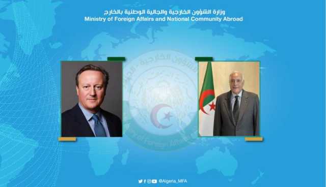 وزير الخارجية يتلقى اتصالا هاتفيا من نظيره البريطاني وهذا ما دار بينهما