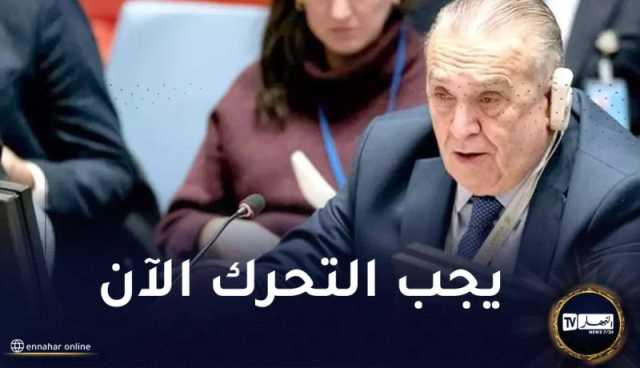 بن جامع:”لا يمكن للمجتمع الدولي أن يظل خاملا بينما تنزف الحياة من غزة”