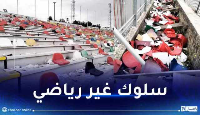 ربع نهائي كأس الجزائر.. المتابعة القضائية لمخربي مدرجات ملعب حملاوي