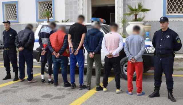 قسنطينة.. توقيف عصابة أحياء مكونة من 7 أشخاص بواد الحد