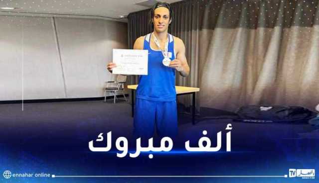 إيمان خليف تُتوج ببطولة كأس بوكس إيندهوفن